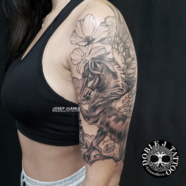 Artista Josep Juárez Estamos en c/ Mare de Deu de Montserrat 50, local derecha Granollers. Barcelona. #granollers #tattoogranollers #granollerstattoo #blackandgreytattoo #ink #tattoo #doblejtattoo #realtattoo #realismtattoo #nofilter #barcelonatattooartis