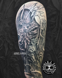 Artista Josep Juárez Estamos en c/ Mare de Deu de Montserrat 50, local derecha Granollers. Barcelona. #granollers #tattoogranollers #granollerstattoo #blackandgreytattoo #ink #tattoo #doblejtattoo #realtattoo #realismtattoo #nofilter #barcelonatattooartis