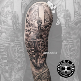 Artista Josep Juárez Estamos en c/ Mare de Deu de Montserrat 50, local derecha Granollers. Barcelona. #granollers #tattoogranollers #granollerstattoo #blackandgreytattoo #ink #tattoo #doblejtattoo #realtattoo #realismtattoo #nofilter #barcelonatattooartis