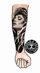 Diseño disponible. propiedad de Doble J Tattoo. Granollers